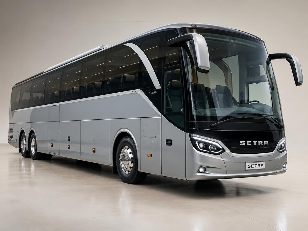 Grand autocar de tourisme de 60 places
